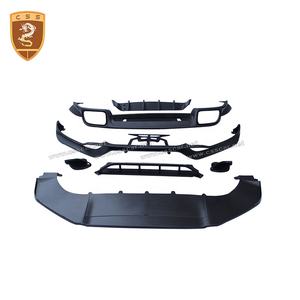 Vente en gros de matériaux PP, mélange de fibres de carbone, séparateur avant, diffuseur arrière, Kits de carrosserie de voiture pour <span class=keywords><strong>Porsche</strong></span> Cayene 9Y0 mise à jour au Style <span class=keywords><strong>Techart</strong></span> - Product Image 5