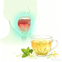 Sachets de tisane de fleurs de chèvrefeuille en gros pour le confort de la gorge et le bien-être respiratoire, marque privée, stock usine OEM