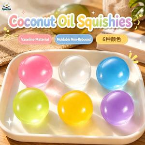 Ballon anti-stress en caoutchouc fait main, le plus vendu à l'international, jouet <span class=keywords><strong>de</strong></span> décompression moulable <span class=keywords><strong>de</strong></span> haute qualité pour tous les âges - Product Image 3