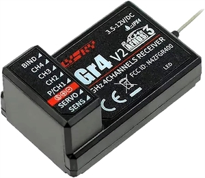 Radiocomando Flysky NB4 per Auto RC con Ricevitore FGr4 V2 4s V2 2.4GHz <span class=keywords><strong>4</strong></span> Canali AFHDS <span class=keywords><strong>3</strong></span> Batteria LiPo <span class=keywords><strong>3</strong></span>.7V 4300mAh FXB - Product Image 5