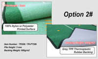 Tapis de pratique de golf pour simulateur de tee de fairway d'entraînement en salle d'hiver