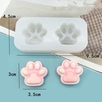 Moule en résine 3D Patte de Chat Diamantée - Moule en silicone Griffe de Chat pour bougies DIY, savons, bijoux en époxy et décoration de chambre Kawaii