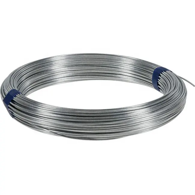 1.8 mm 2.2mm galvanized steel wire Bright galvanized steel wire for making clothes hangers galvanized steel wire