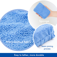 Éponge de lavage auto ultra douce anti-rayures pour un nettoyage délicat et une protection optimale de la peinture, des vitres et des surfaces miroir – Vente en gros