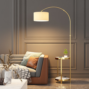 Mới hiện đại xếp li câu cá đèn sàn phòng khách phòng ngủ đầu giường đèn ánh sáng sang trọng tối giản Bắc Âu hiện đại sofa Bàn cà phê - Product Image 4