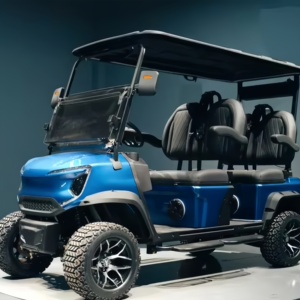 Carrito <span class=keywords><strong>de</strong></span> Golf Eléctrico <span class=keywords><strong>de</strong></span> 4 Plazas Más Vendido con Batería <span class=keywords><strong>de</strong></span> Litio <span class=keywords><strong>de</strong></span> 48V para Uso en Campos <span class=keywords><strong>de</strong></span> Golf y Comunidades - Product Image 4