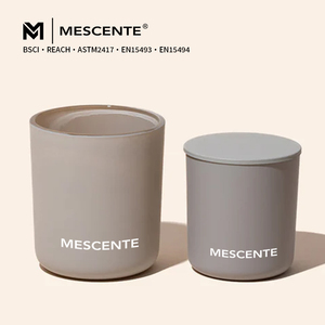 MESCENTE - Recipientes <span class=keywords><strong>de</strong></span> Vidrio <span class=keywords><strong>de</strong></span> Lujo para Velas, Resistentes al Calor, <span class=keywords><strong>de</strong></span> 4oz, 8oz, 10oz y 14oz, Venta al por Mayor, Vasos <span class=keywords><strong>de</strong></span> Borosilicato para Velas - Product Image 3