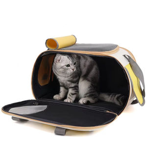 Wholesale Pet Carrier Breathable Foldable Cat Bag Adjustable Length Shoulder Pet Supplies Animal for Cat Outside - Product Image 5