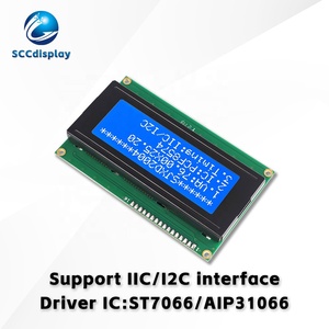 支持IIC/I2C接口 SJXD2004A-IIC STN蓝色负显COB <span class=keywords><strong>LCM</strong></span>显示模块 工业级液晶屏 20*<span class=keywords><strong>4</strong></span>点阵 - Product Image 3