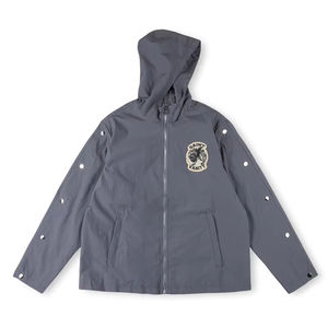 Giacca da <span class=keywords><strong>Uomo</strong></span> SAINT di Alta Qualità con Zip, Logo del Marchio Ricamato, Stile Sportivo Casual con Rivetti, Giacca Antivento Saint per <span class=keywords><strong>Uomo</strong></span> - Product Image 4