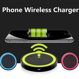 Suministro de fábrica Q5 <span class=keywords><strong>cargador</strong></span> inalámbrico Mini almohadilla de carga inalámbrica rápida para <span class=keywords><strong>Samsung</strong></span> mini almohadilla de carga inalámbrica portátil redonda - Product Image 4