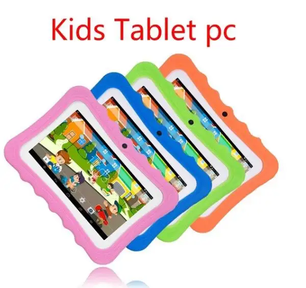 7 Inch Quad Core Lovely Android Educational Kids WIFI Tablet PC Q704 Tablet For kids