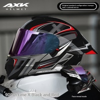 Nouveau casque de moto 3C/DOT ABS pour hommes et femmes, double visière, ouvert, rabattable, toutes saisons, chaud pour l'hiver, imperméable et anti-bruit