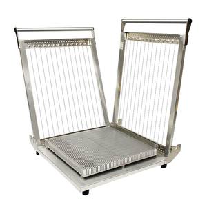 Doppio braccio manuale torta cioccolato chitarra tagliatore stringhe 2 Cm caramella morbida cioccolato pasticcere Pizza chitarra Cutter - Product Image 3