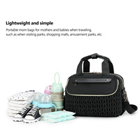 Nouveau Sac à Langer Maternité Imperméable Matelassé 2026 avec Crochet de Poussette, Sac Fourre-tout, Sac à Main et Sac Bandoulière Grande Capacité pour l'Hôpital