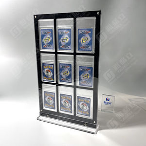 Cadre d'affichage Yageli transparent personnalisé acrylique 3 cartes graduées personnalisées magnétique clair pour l'affichage uniquement - Product Image 6