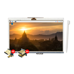 <span class=keywords><strong>Raspberry</strong></span> <span class=keywords><strong>Pi</strong></span> <span class=keywords><strong>4</strong></span> / <span class=keywords><strong>Pi</strong></span> 3B + Modelo B Pantalla táctil de 5 pulgadas TFT 800x480 Pantalla <span class=keywords><strong>LCD</strong></span> Pantalla táctil para Rpi4 Rpi3 PC Laptop - Product Image 1