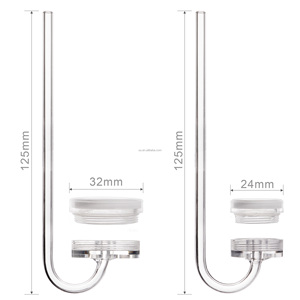 Transparante acryl platte bodem Neo CO2 verstuiver CO2 diffuser geschikt voor aquarium planten viskom - Product Image 1