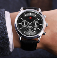 VA VA VOOM prix de gros d'usine Logo personnalisé mode cadran rond hommes sport étanche montres-bracelets calendrier montre pour homme