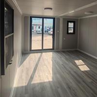 Casa Modular Prefabricada Económica en Contenedor de 20 pies, 2 Dormitorios, con Energía Solar para Áreas Remotas