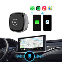 Adaptador Inalámbrico 2 en 1 Personalizado para CarPlay y Android Auto, Conexión USB Inteligente Plug & Play para iPhone y Android