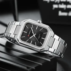 CURREN 8457 Montre-bracelet à quartz originale étanche en acier inoxydable, montre de mode pour homme et garçon, Montre Reloj - Product Image 6