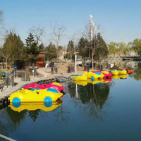 Bateau de plaisance électrique en fibre de verre et PE à drainage automatique en plastique pour usage domestique, 1 pièce MOQ, extérieur, garantie 3 ans