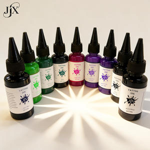 ชุดหมึกสักมืออาชีพและสีเดี่ยว - ได้รับการรับรอง MSDS, <span class=keywords><strong>สี</strong></span>สันสดใสกว่า 60 เฉด, สูตรวีแกนที่มีเม็ด<span class=keywords><strong>สี</strong></span>เข้มข้นสูง สำหรับผู้จำหน่ายอุปกรณ์สัก - Product Image 4