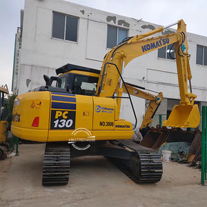 Komatsu เครื่องขุดตีนตะขาบ PC130-7 13ตันชิ้นส่วนหลักของเครื่องยนต์คัมมินส์ที่ใช้รวมถึงปั๊มเกียร์มอเตอร์ที่มีประสิทธิภาพสูง - Product Image 1