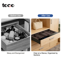 Coffre-fort biométrique à empreinte digitale et mot de passe pour armoire, en acier et cuir, pour rangement de bijoux et montres, idéal pour la maison, le bureau et l'usage commercial