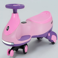 Voiture à bascule rotative pour enfants 12V 4.5AH - Voiture jouet avec roues larges anti-basculement - Fonctionnant sur batterie - Disponible en gros