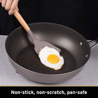 Ensemble d'ustensiles de cuisine Kingwise 22 pièces, durables, résistants à la chaleur, en silicone gris, compatibles four, antiadhésifs, cadeau de Noël, cuisine à domicile