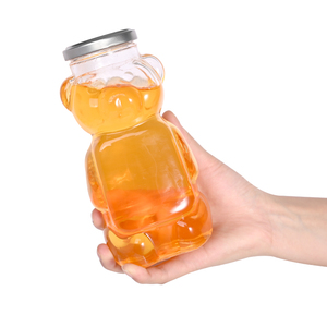 Fantastico Barattolo di Vetro Trasparente da 500ml per Miele con Coperchio in Metallo, Stile Infantile - Product Image 3