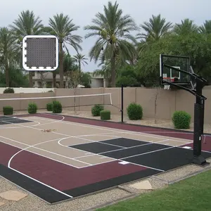 Wholesale Backyard Basketball Court Basketball Flooring Outdoor Sport Court