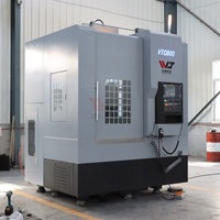 Tour CNC vertical WOJIE VTC800 certifié CE pour l'usinage de moules de pneus