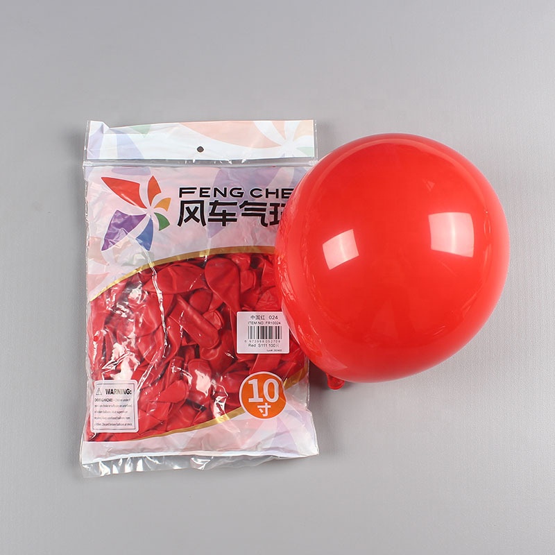 Wholesale China Manufacturers 10 inch Decorative Inflatable Helium Latex Balloon Party Decoration Happy Birthday Globos Ballon