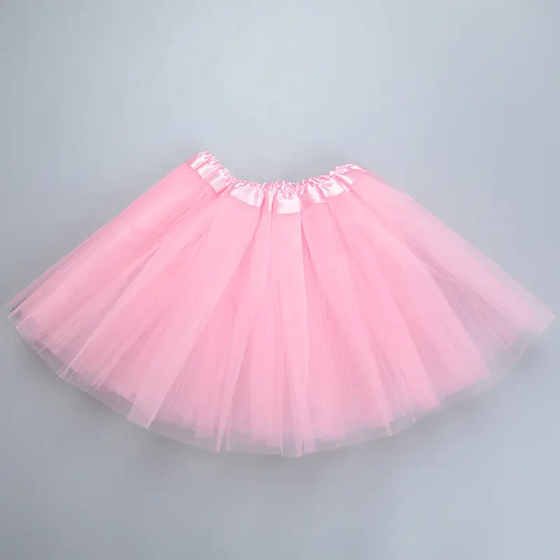 Falda de Ballet Tutus, tul de 3 capas, niñas pequeñas, personalizar un salvo del ballet profesional para ninas, venta al por mayor, fiesta, baile pequeño