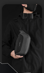 Bolsos de Pecho Personalizados con Logotipo Casual para Hombre, Bolsos Cruzados Tipo Bandolera Económicos, Bolsos de Hombro Portátiles para Teléfono para Viajes al Aire Libre - Product Image 6