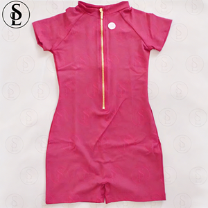 Completo Fitness Body <span class=keywords><strong>Basics</strong></span>: Nuovi Body <span class=keywords><strong>Basics</strong></span>, Tute Intere in Nylon, con Cerniera Personalizzata, Loungewear Colorato da Donna - Product Image 6