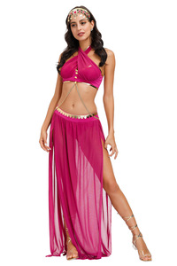Porter la performance arabe la moins chère pour les <span class=keywords><strong>d</strong></span>éesses de danse du ventre adultes costume <span class=keywords><strong>indien</strong></span> en gros - Product Image 5