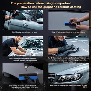 Revestimiento Cerámico de Grafeno Premium 20H, Ultra Brillante, Autolimpiante para Autos/Motocicletas/Barcos, Larga Duración, 60ml, Producto para el Cuidado del Automóvil - Product Image 6