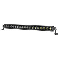 Barre lumineuse LED droite de 20 pouces pour pare-buffle avant de voiture, faisceau spot 12V, pour SUV, véhicules utilitaires, camions 4x4