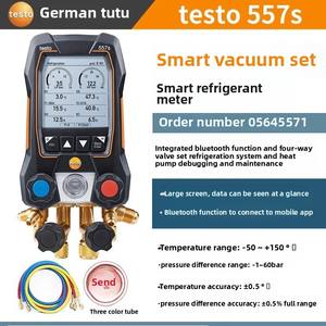 Testo 550sデジタル圧力ゲージ100mmボトム電子冷媒充電真空ゲージガスTesto 549に対応 - Product Image 3