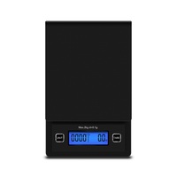 Skala kopi tetes kafe elektronik presisi ukuran kecil fungsi Timer Digital usb timbangan kopi bulan acaia pintar