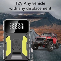 Banque d'alimentation démarrage voiture batterie Booster pompe à Air Plus saut démarreur pour 12V batterie 5.0L essence 3.0L voiture Diesel