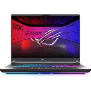 Ordinateur portable de jeu Asus Rog Strix G16 16 pouces 2.5K 240Hz Rtx 5070 Ryzen 9 32 Go de RAM 1 To SSD Windows 11 Clavier rétroéclairé - Product Image 1