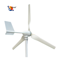 Vente en gros de petits kits de turbines solaires et éoliennes de type vertical 2kW 3kW 5kW 48V 220V système d'énergie hors réseau