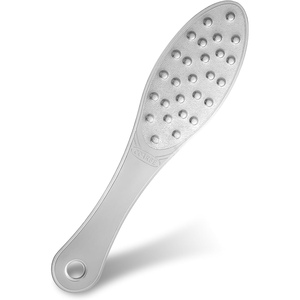 Professional Durable Stainless Steel Foot <b>File</b> Callus Grinder Pedicure Stone Double-Sided Removing Dead Skin Portable Care - Product Image 1