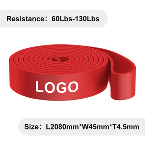 Natural Latex Wholesale Custom Pull Up <b>Bands</b> Resistance <b>Bands</b> Set for Gym <b>Workout</b> Exercise Training - Product Image 6