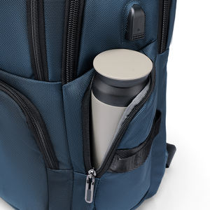 Sac à dos de voyage professionnel bleu marine <span class=keywords><strong>en</strong></span> gros, résistant à l'eau, <span class=keywords><strong>en</strong></span> nylon, pour <span class=keywords><strong>ordinateur</strong></span> <span class=keywords><strong>portable</strong></span> (15,6/<span class=keywords><strong>17</strong></span> <span class=keywords><strong>pouces</strong></span>), organisateur multi-compartiments, USB - Product Image 4